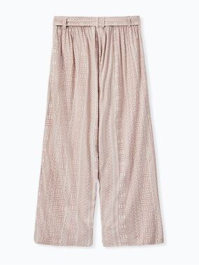 NWT Torrid Wide Leg Geo Print Pants in Blush